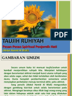 Resume Buku - Taujih Ruhiyah - Zuber Safawi
