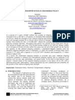 Maritime Transportation of Indonesian Policy PDF