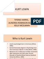 Kurt Lewin PPT