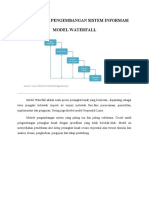Metodologi Model Waterfall Pengembangan Sistem Informasi