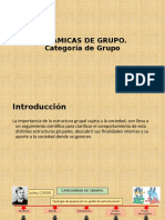 CATEGORÍA DE GRUPO