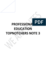 PROF-ED TOPNOTCHER NOTES