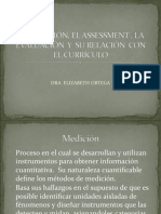 Marco Teorico Del Assessment Medicion y Evaluacion