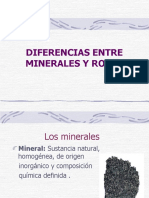 Diferencias Entre Minerales y Rocas