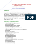 International Journal of Computer Science Engineering and Information Technology IJCSEIT