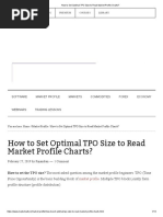 How To Set Optimal TPO Size To Read Market Profile Charts - PDF