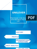 Unilever Profile and Organizational Structure