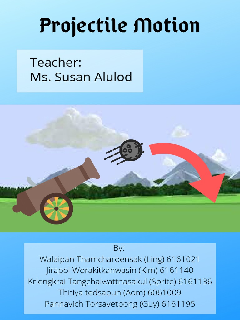 Lab Report Projectile Motion 2 PDF Projectiles Physical Quantities