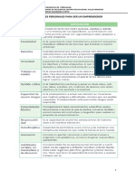 Guia N°1-Cualidades Personales Emprendedor-Emprendimiento