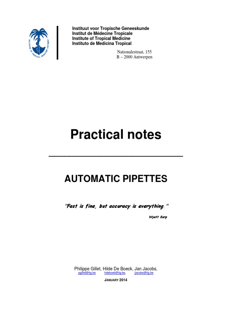 PGHDB Automatic Pipette Verification (ENG) PDF Weighing Scale