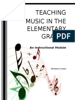 IM Teaching Music in The Elementary Grades
