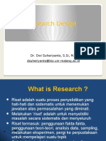 VIII. Research Design