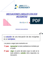 Inecuaciones Lineales Con Dos Variables