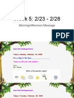 am pm messages