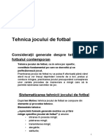 LP Tehnica Joc Fotbal