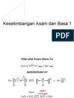 Kesetimbangan Asam-Basa 1