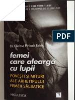 Femei Care Alearga Cu Lupii DR Clarissa Pinkola Estes PDF
