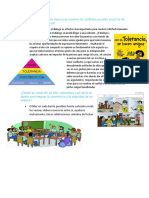 Cree Usted Que La Mejor Manera de Resolver Los Conflictos Sociales Es Por La Vía Del Diálogo y La Tolerancia