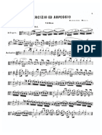 Rolla Alessandro Exercice Et Arpeggio Pour Alto 