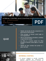 Chapter 1. Internal Control & Accounting Systems For Cash