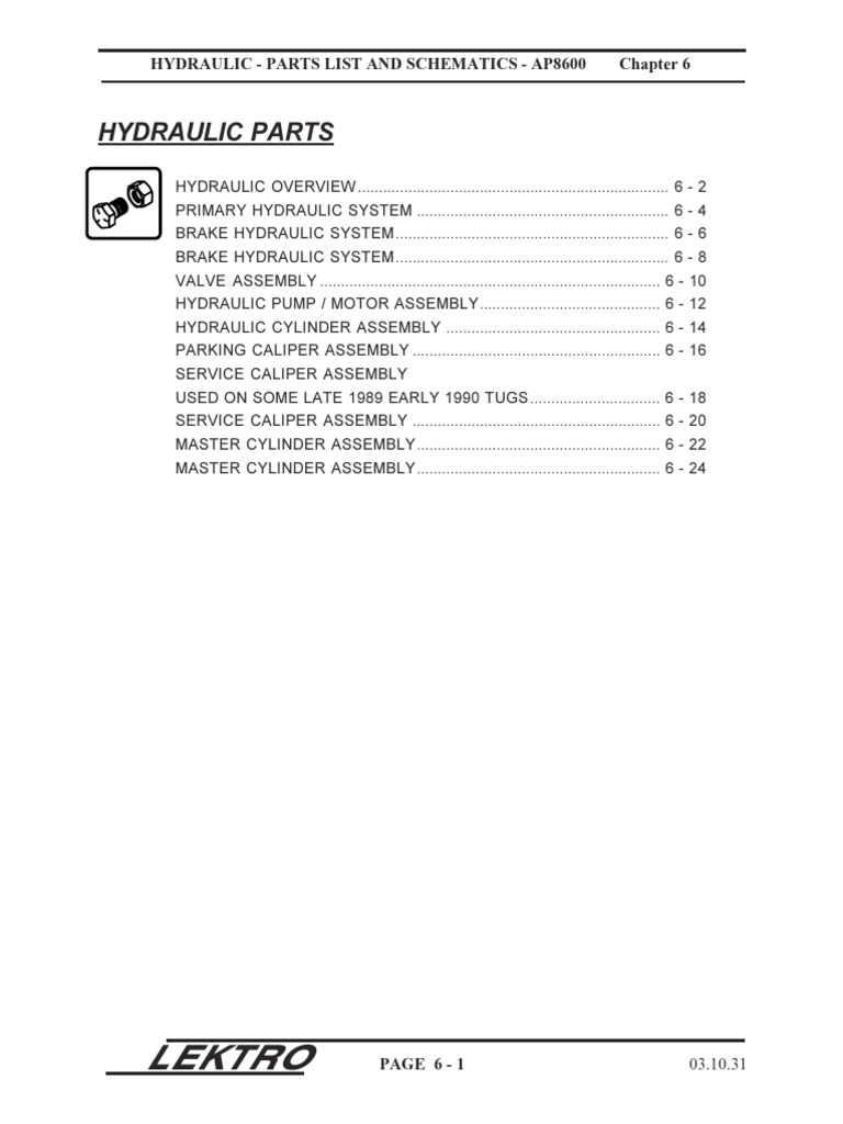 Chapter 6 Hydraulic PDF | PDF | Machines | Manufactured Goods