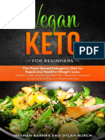 Vegan Keto For Beginners by Meghan Barnes