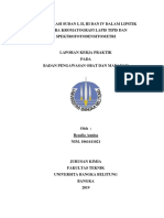 Laporan KP Rezalia Annisa 1061611021 PDF