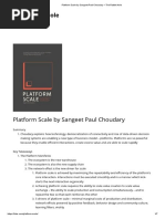 Platform Scale by Sangeet Paul Choudary