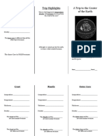 Earths Layers Brochure