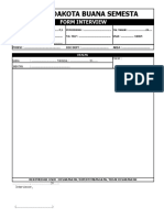 User Forminterview Psikogram PDF