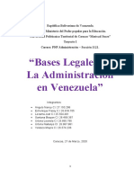Bases Legales en Venezuela