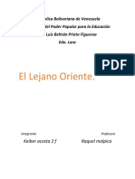 Lejano Oriente Samuel Jesua Lujano Mogollon Trabajo