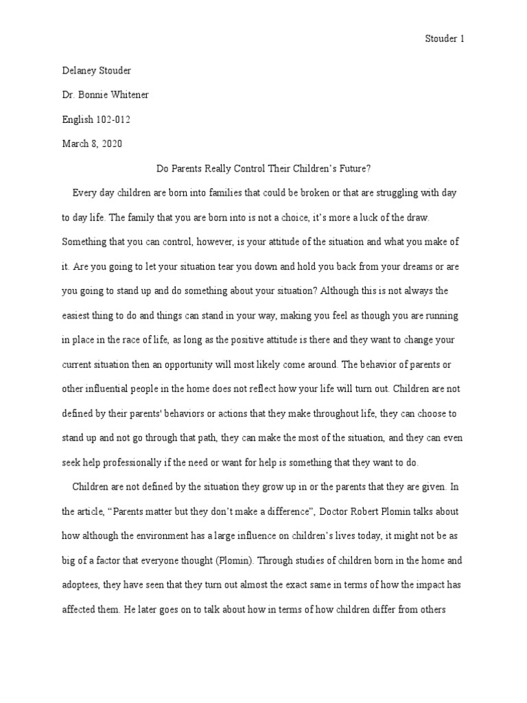 Block pattern essay example picture