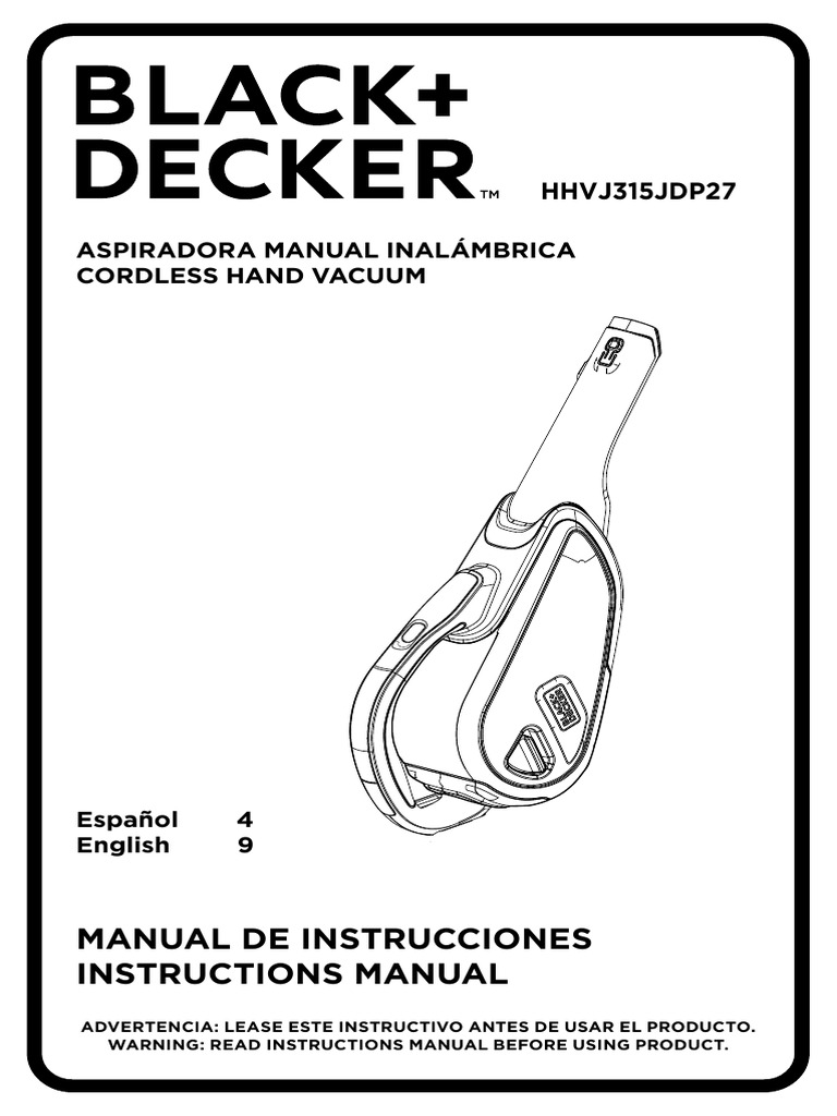 Aspiradora de Mano Black & Decker para Mascotas HHVJ315JDP27-B3