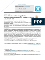 Santana Et Al - 2020 - Computational Methodology For The Development of Microdevices and Microreactores With ANSYS CFX PDF