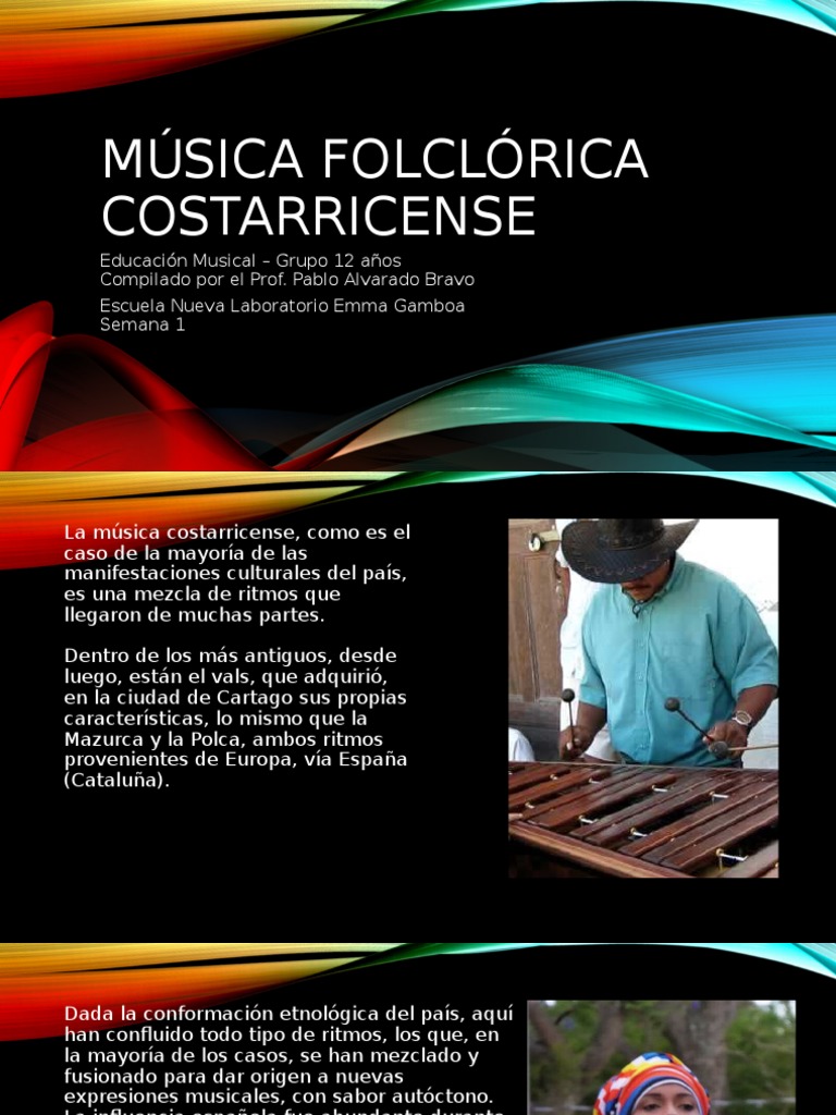 Música Folclórica De Costa Rica – ANHVI