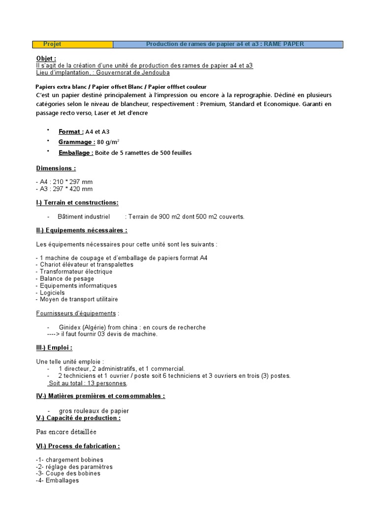 Papier HP Premium, 80 g/m2, A4, 500 feuilles - Blanc au Maroc