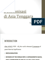 DEKOLONISASI DI ASIA TENGGARA