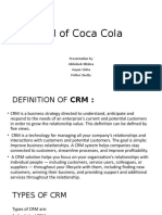 CRM (Coca Cola)