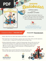 Madame Badobedah Teacher Tip Card