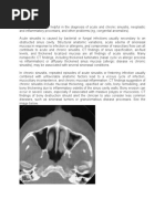The Preoperative Sinus CT: Avoiding A 