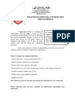 Recomendações para Controle Dos Triglicerídeos Unilab PDF