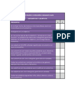 Cuestionario Categorías Gramaticales. Sustantivos y Adjetivos