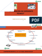 Diapositiva - Elaboracion y Supervision de Expedientes PDF