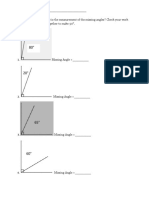 Complementary and Supplementary Angles