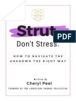 Strut Don't Stress - Cheryl Peel