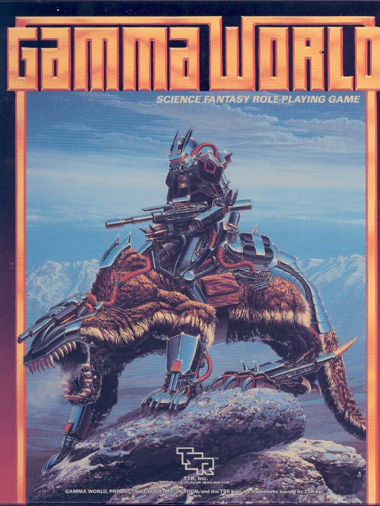 Gamma World 3rd Edition | PDF