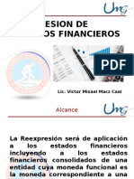 Reexpresion de Estados Financieros