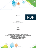 Fase 1 - Definición de Indicadores Ambientales