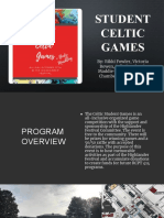 Celtic Games Presentation